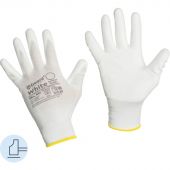 Перчатки защитные нейлон Gward White PU1001 с п/у покрытие р.10 (12 пар/уп) Перчатки защитные нейлон Gward White PU1001 с п/у покрытие р.10 (12 пар/уп)