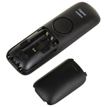 Радиотелефон Gigaset AS690, память 100 номеров, АОН, повтор, часы, черный, S30852H2816S301 Радиотелефон Gigaset AS690, память 100 номеров, АОН, повтор, часы, черный, S30852H2816S301