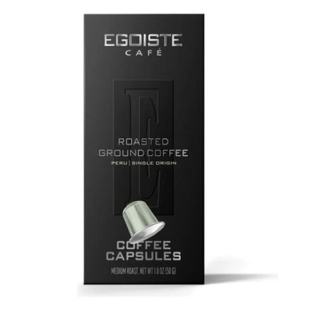 Кофе в капсулах EGOISTE "PERU" для кофемашин Nespresso, 10 порций, арабика 100%, ФРАНЦИЯ, EG05012002 Кофе в капсулах EGOISTE "PERU" для кофемашин Nespresso, 10 порций, арабика 100%, ФРАНЦИЯ, EG05012002