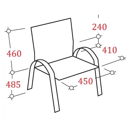 Стул UP_Echair Честер каркас хром кз бежевый