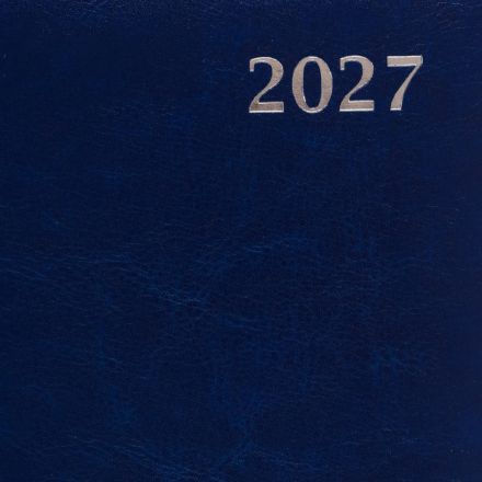 Ежедневник датированный 2027 Attache АГЕНДА А5 168л 138x213мм темно-синий