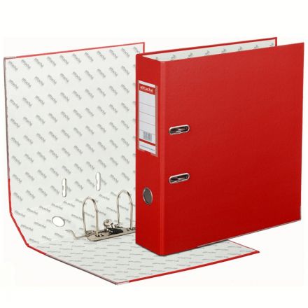 Папка-регистратор Bantex Economy Plus 80 мм красная