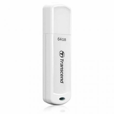 Флеш-диск 64 GB TRANSCEND JetFlash 730, USB 3.1, белый, TS64GJF730 Флеш-диск 64 GB TRANSCEND JetFlash 730, USB 3.1, белый, TS64GJF730