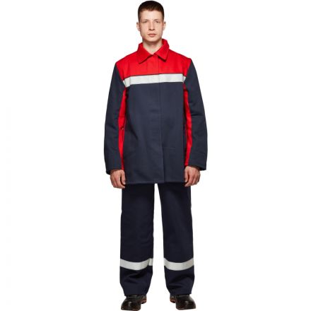 Костюм сварщика Арсенал 100% х/б 450г/м2 (модель КС05) (р.64-66)170-176 Костюм сварщика Арсенал 100% х/б 450г/м2 (модель КС05) (р.64-66)170-176