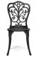 Стул Tetchair Secret De Maison Mozart, алюминиевый сплав, 53х41х89см, черный