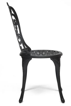 Стул Tetchair Secret De Maison Mozart, алюминиевый сплав, 53х41х89см, черный