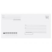 Конверт E65, OfficeSpace, 110*220мм, с подсказом, б/окна, отр. лента Конверт E65, OfficeSpace, 110*220мм, с подсказом, б/окна, отр. лента