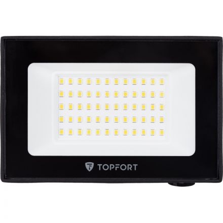 Прожектор светодиодный TOPFORT LED FL 50W 6500K 4250Лм IP65 Прожектор светодиодный TOPFORT LED FL 50W 6500K 4250Лм IP65