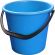 Ведро 10 л хозяйственное пластиковое синее