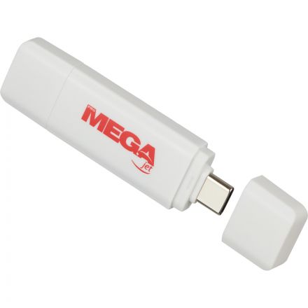 Флеш-память Promega Jet 16GB USB3.0 Type-C/бел пласт/под лог NTU787СU3016GW