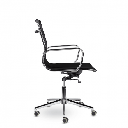 Кресло СН-300 Кайман Н хром Ср СК11 (черный) Кресло СН-300 Кайман Н хром Ср СК11 (черный)