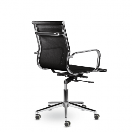 Кресло СН-300 Кайман Н хром Ср СК11 (черный) Кресло СН-300 Кайман Н хром Ср СК11 (черный)