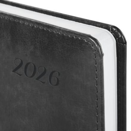 Ежедневник датированный 2026 А5 138x213 мм, BRAUBERG "Legend", под кожу, застежка, серый, 117068 Ежедневник датированный 2026 А5 138x213 мм, BRAUBERG "Legend", под кожу, застежка, серый, 117068