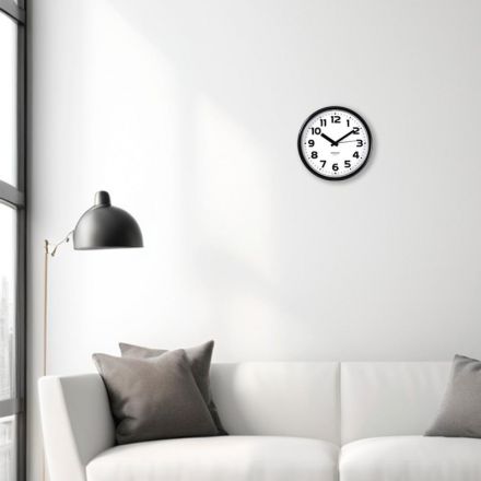 Часы настенные Troyka модель09, диаметр 225мм, пластик 91900945 Часы настенные Troyka модель09, диаметр 225мм, пластик 91900945