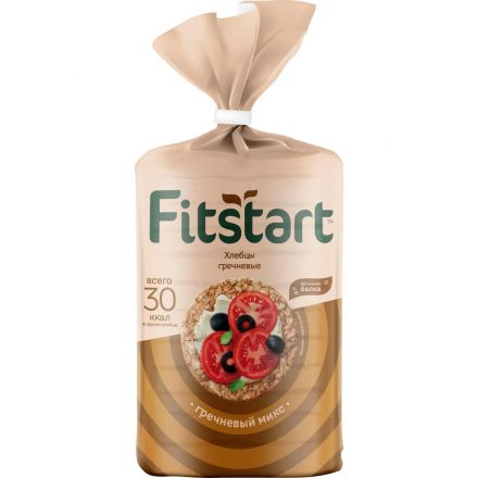 Хлебцы Fitstart Гречневый микс гречневые 90г