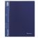 Папка на 2 кольцах BRAUBERG "Диагональ", 25 мм, темно-синяя, до 170 листов, 0,8 мм, 221343