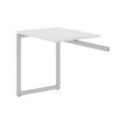 Брифинг приставка XQR 869 Белый/Алюминий 800х600х750 Брифинг приставка XQR 869 Белый/Алюминий 800х600х750