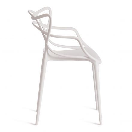 Стул Кет Чаир/Cat Chair (мод.028) пластик, 53х59х82,5см, белый Стул Кет Чаир/Cat Chair (мод.028) пластик, 53х59х82,5см, белый