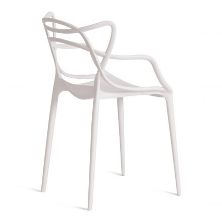 Стул Кет Чаир/Cat Chair (мод.028) пластик, 53х59х82,5см, белый Стул Кет Чаир/Cat Chair (мод.028) пластик, 53х59х82,5см, белый