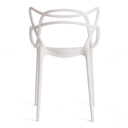 Стул Кет Чаир/Cat Chair (мод.028) пластик, 53х59х82,5см, белый Стул Кет Чаир/Cat Chair (мод.028) пластик, 53х59х82,5см, белый