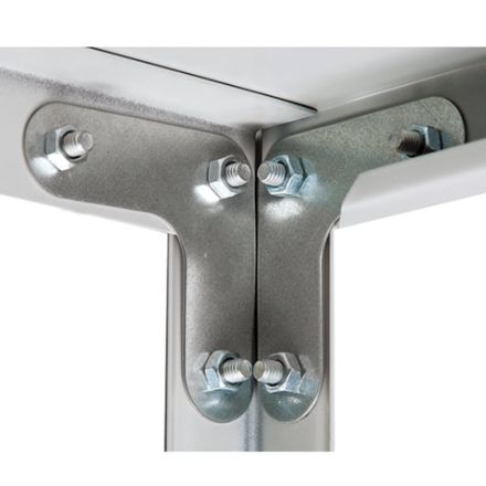 Стеллаж металлический ПРАКТИК "MS", 2000х1000х600 мм, 6 полок, MS 200/100х60/6 Стеллаж металлический ПРАКТИК "MS", 2000х1000х600 мм, 6 полок, MS 200/100х60/6