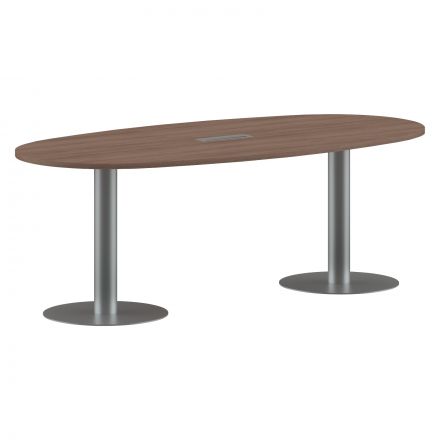 Конференц стол ПРГ-3 Ясень Шимо/Алюминий 2200х1100х750 Конференц стол ПРГ-3 Ясень Шимо/Алюминий 2200х1100х750