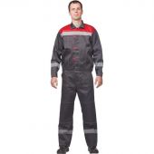 Костюм рабочий летний муж. л20-КБР сер/красн (р.44-46) 182-188 Костюм рабочий летний муж. л20-КБР сер/красн (р.44-46) 182-188