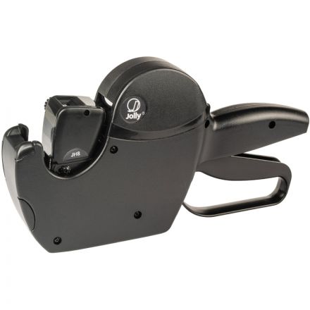 Этикет-пистолет Jolly JH8 однострочный (прямоугольная лента, 8 символов, 21x12 мм) Этикет-пистолет Jolly JH8 однострочный (прямоугольная лента, 8 символов, 21x12 мм)