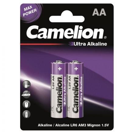 Батарейка Camelion Ultra 2шт/бл (LR6-BP2UT, 1,5В) (14982) Батарейка Camelion Ultra 2шт/бл (LR6-BP2UT, 1,5В) (14982)