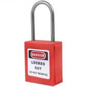 Замок с корпусом h=38 мм d=4,0 мм (Красный)(BD-G71KD) Замок с корпусом h=38 мм d=4,0 мм (Красный)(BD-G71KD)