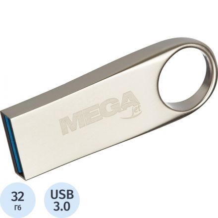 Флеш-память Promega Jet 32GB USB3.0 серебро, металл, под лого NTU279U3032GS Флеш-память Promega Jet 32GB USB3.0 серебро, металл, под лого NTU279U3032GS