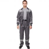 Костюм рабочий летний муж. л22-КБР т.сер./св.сер (р.64-66) 170-176 Костюм рабочий летний муж. л22-КБР т.сер./св.сер (р.64-66) 170-176