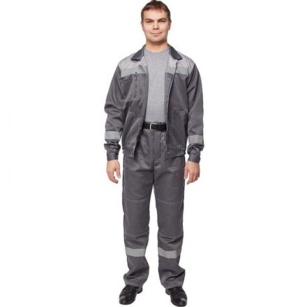 Костюм рабочий летний муж. л22-КБР т.сер./св.сер (р.64-66) 170-176 Костюм рабочий летний муж. л22-КБР т.сер./св.сер (р.64-66) 170-176