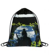 Мешок для обуви 1 отделение ArtSpace "The Lonely Samurai", 340*420мм, отражающая лента Мешок для обуви 1 отделение ArtSpace "The Lonely Samurai", 340*420мм, отражающая лента