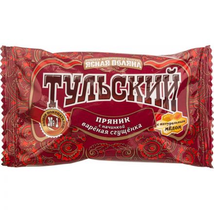 Пряники Тульский вареная сгущенка, шоу-бокс, 24штx45г Пряники Тульский вареная сгущенка, шоу-бокс, 24штx45г