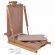 Этюдник BRAUBERG ART CLASSIC, бук, 50х34х11 см, высота холста 87 см, ножки деревянные 90 см, ремень, 190654