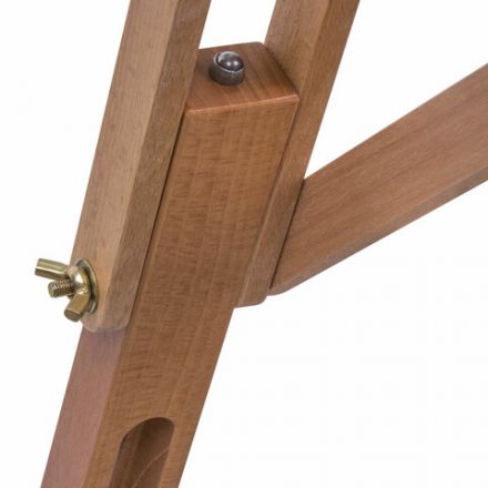 Этюдник BRAUBERG ART CLASSIC, бук, 50х34х11 см, высота холста 87 см, ножки деревянные 90 см, ремень, 190654