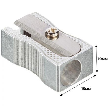 Точилка металлическая Attache Economy, одно отверстие Точилка металлическая Attache Economy, одно отверстие