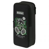 Пенал 2 отделения, 205*80*55 Berlingo "No bad days", полиэстер, внутренний органайзер, магнит Пенал 2 отделения, 205*80*55 Berlingo "No bad days", полиэстер, внутренний органайзер, магнит