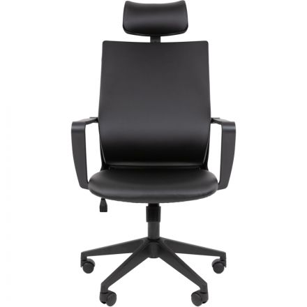 Кресло VT_Chairman 545 экокожа черный Кресло VT_Chairman 545 экокожа черный