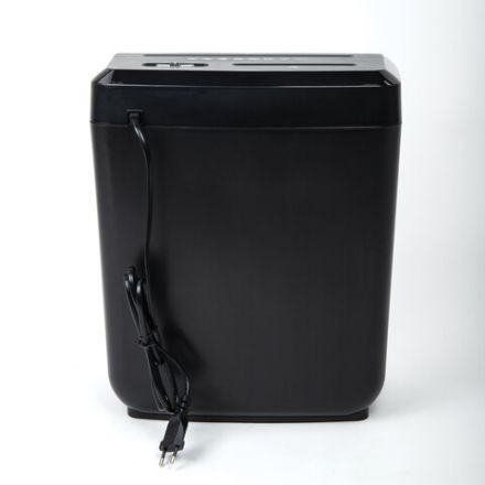 Уничтожитель (шредер) BRAUBERG 818M, 5 уровень секретности, фрагменты 3х10 мм, 8 листов, корзина 18 литров, 532153