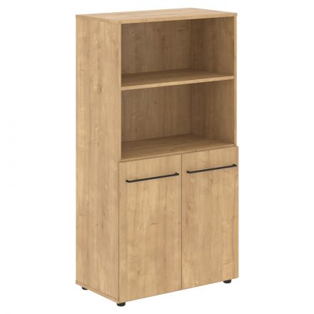 Шкаф с глухими малыми дверьми LMC 80.5 Дуб Бофорд 800х430х1517 LOFTIS Шкаф с глухими малыми дверьми LMC 80.5 Дуб Бофорд 800х430х1517 LOFTIS