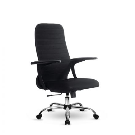 Офисное кресло Метта S-CP-10 ткань\сетка черный