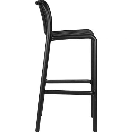 Стул барный LO_DOBRIN CHLOE BAR LMZL-PP777_P-B-03 черный