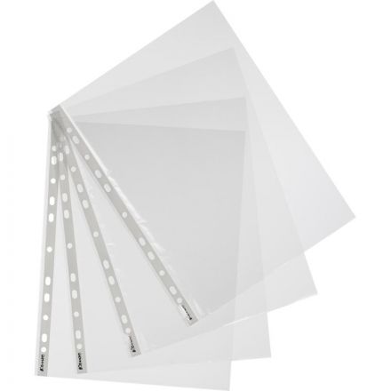 Файл-вкладыш А4 35 мкм Комус, 100 шт Файл-вкладыш А4 35 мкм Комус, 100 шт