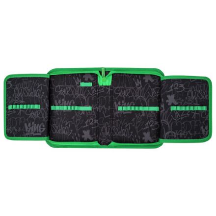 Пенал BRAUBERG, 1 отделение, 2 откидные планки, полиэстер, 21х14 см, "Game time", 272321