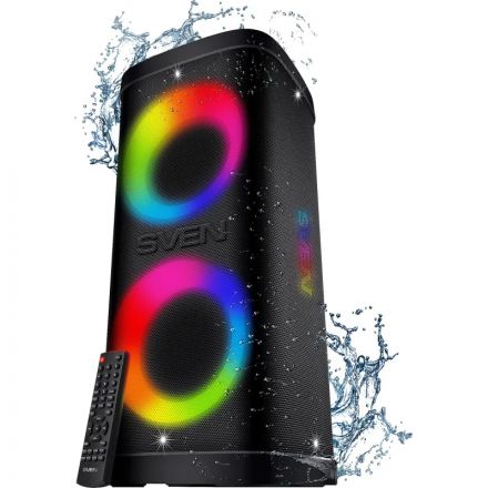 Акустическая система Sven PS-950, 2x80Вт, TWS, IPx4, FM/USB/microSD, LED Акустическая система Sven PS-950, 2x80Вт, TWS, IPx4, FM/USB/microSD, LED