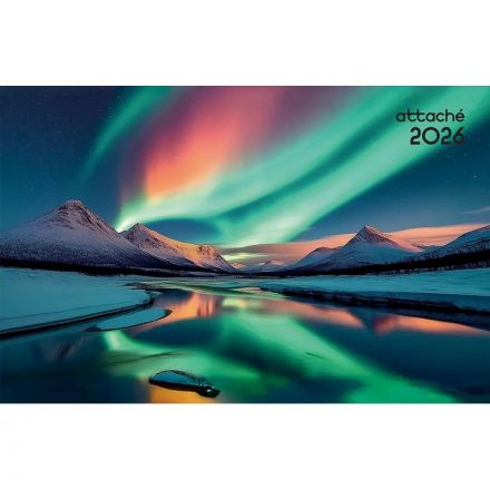 Календарь настенный 3-х блочный 2026 Attache, Яркая ночь, 305х780, 80г Календарь настенный 3-х блочный 2026 Attache, Яркая ночь, 305х780, 80г