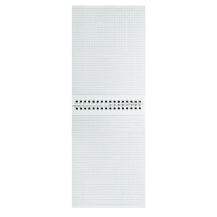 Блокнот А5 146х205 мм, 60 л., гребень, картон, жесткая подложка, клетка, BRAUBERG, "На волне успеха", 129813