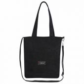 Сумка шоппер HEIKKI VELVET (ХЕЙКИ), вельвет, карманы, 35х32 см, черный, 272437